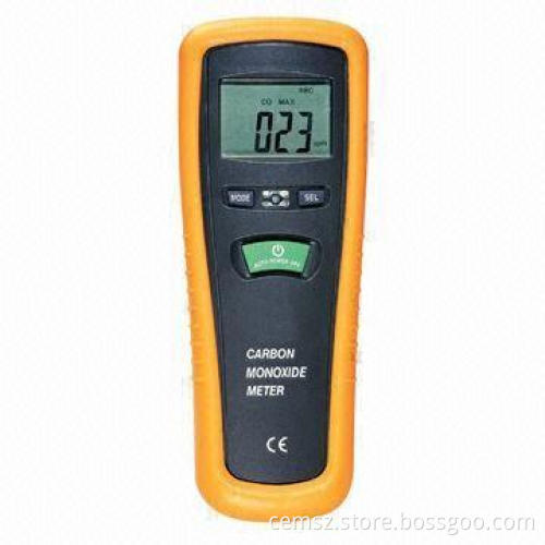 Carbon Monoxide Meter with Super Large 3 1/2-digit Backlight LCD
